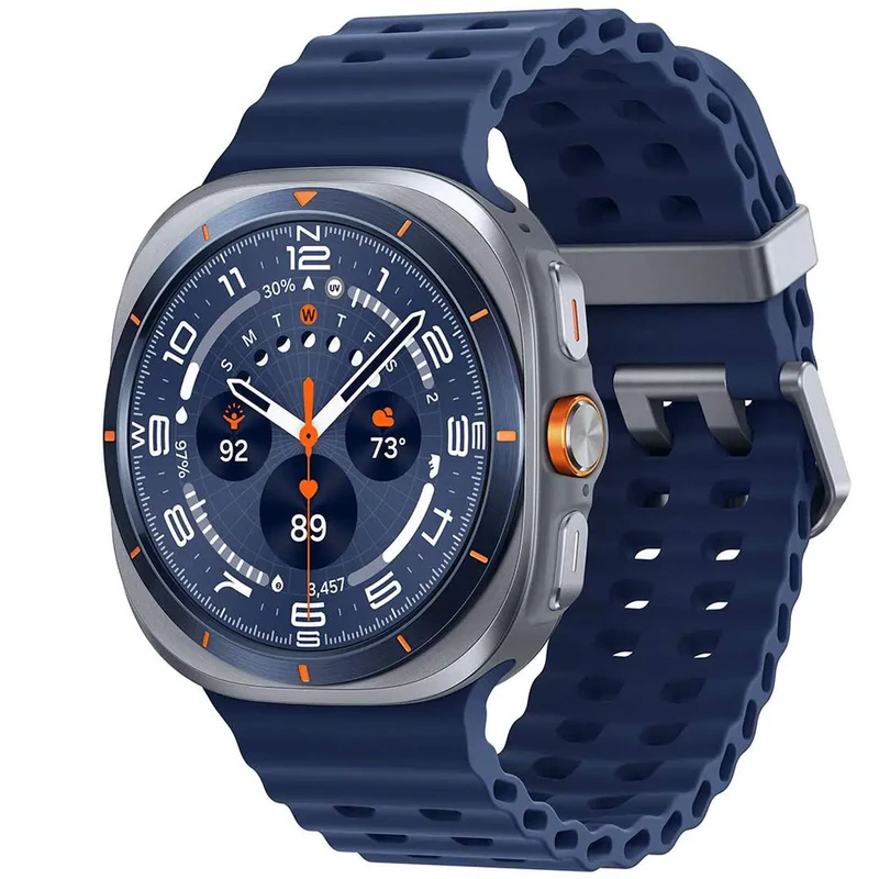 ساعت هوشمند 47 میلی‌متری سامسونگ مدل Galaxy Watch Ultra 2025 با بند مارین
