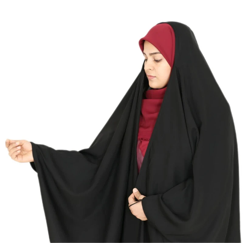 چادر عبایی حجاب رسان مدل کرپ