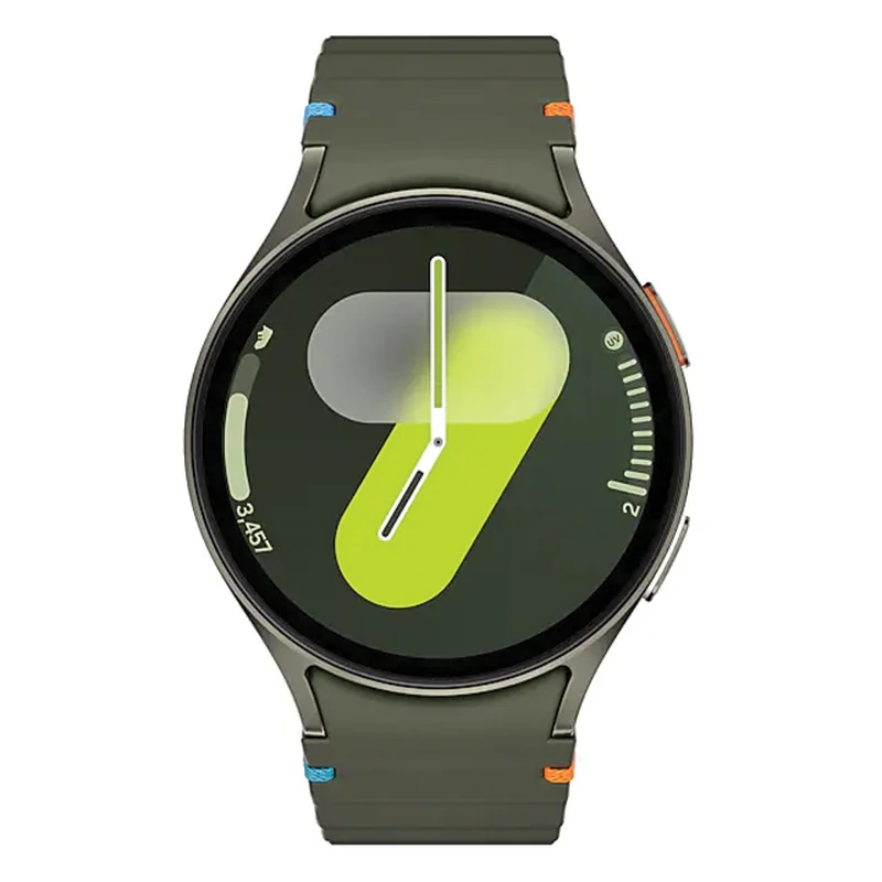 ساعت هوشمند سامسونگ مدل Galaxy Watch 7 44mm دارای قابلیت های کنترل موسیقی (Music Player) بند پلاستیک